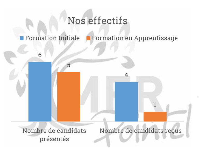 indicateurs 2023-2024 effectifs CAPa Travaux Forestiers