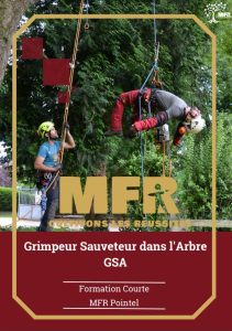 Couverture du catalogue de formation de Grimpeur sauveteur dans l'arbre GSA