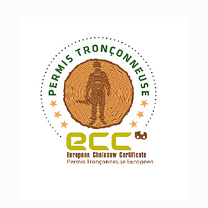 Logo permis tronçonneuse